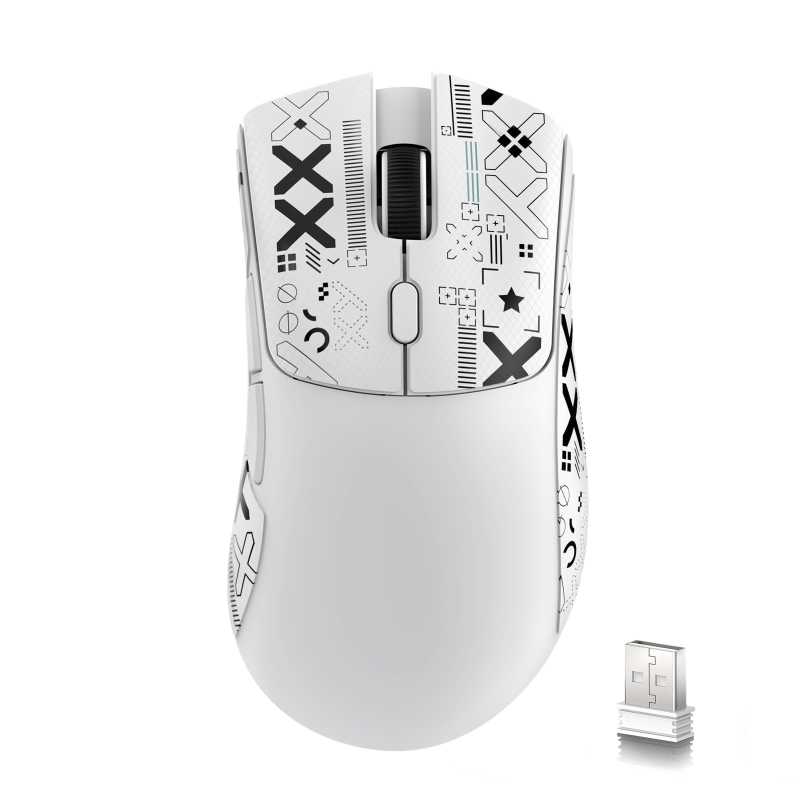 Mouse Attack Shark R1 wired-2.4G-BT5