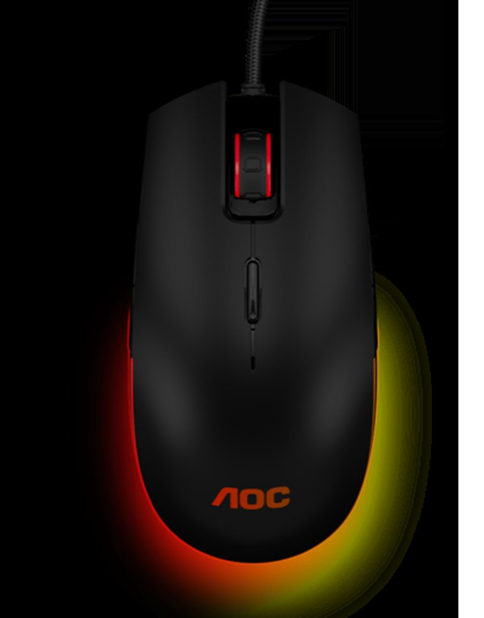 Mouse AOC Gaming Vertical GM500 BLACK
