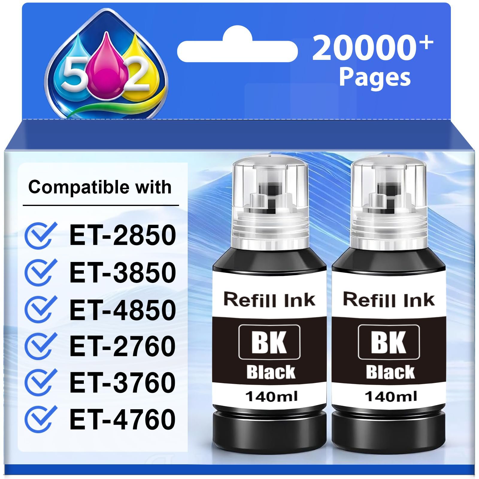 refil ink cartridge 502
