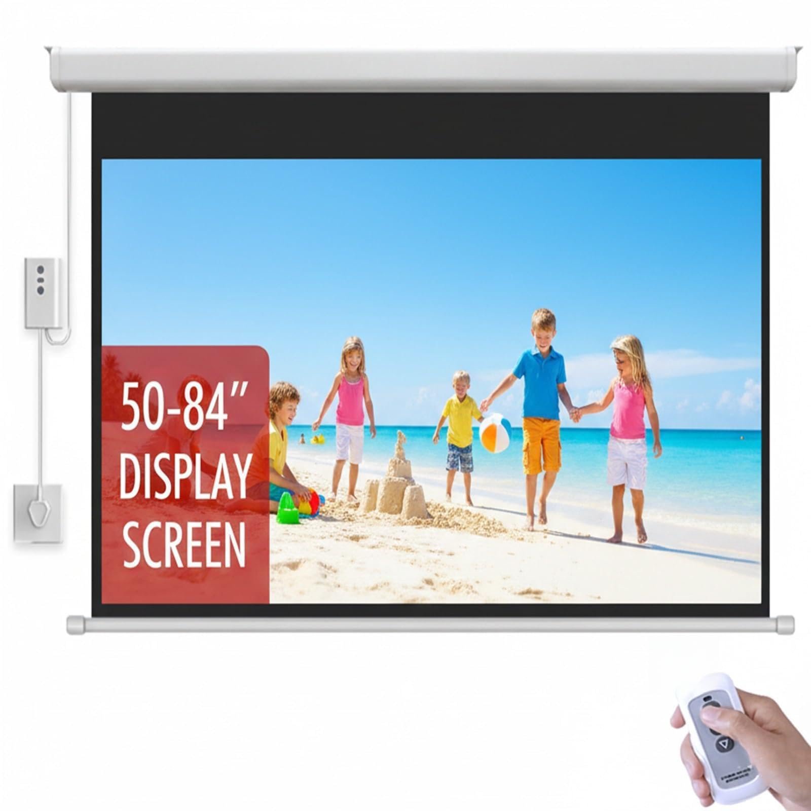 Projector Screen 304x304cm Motorized Control