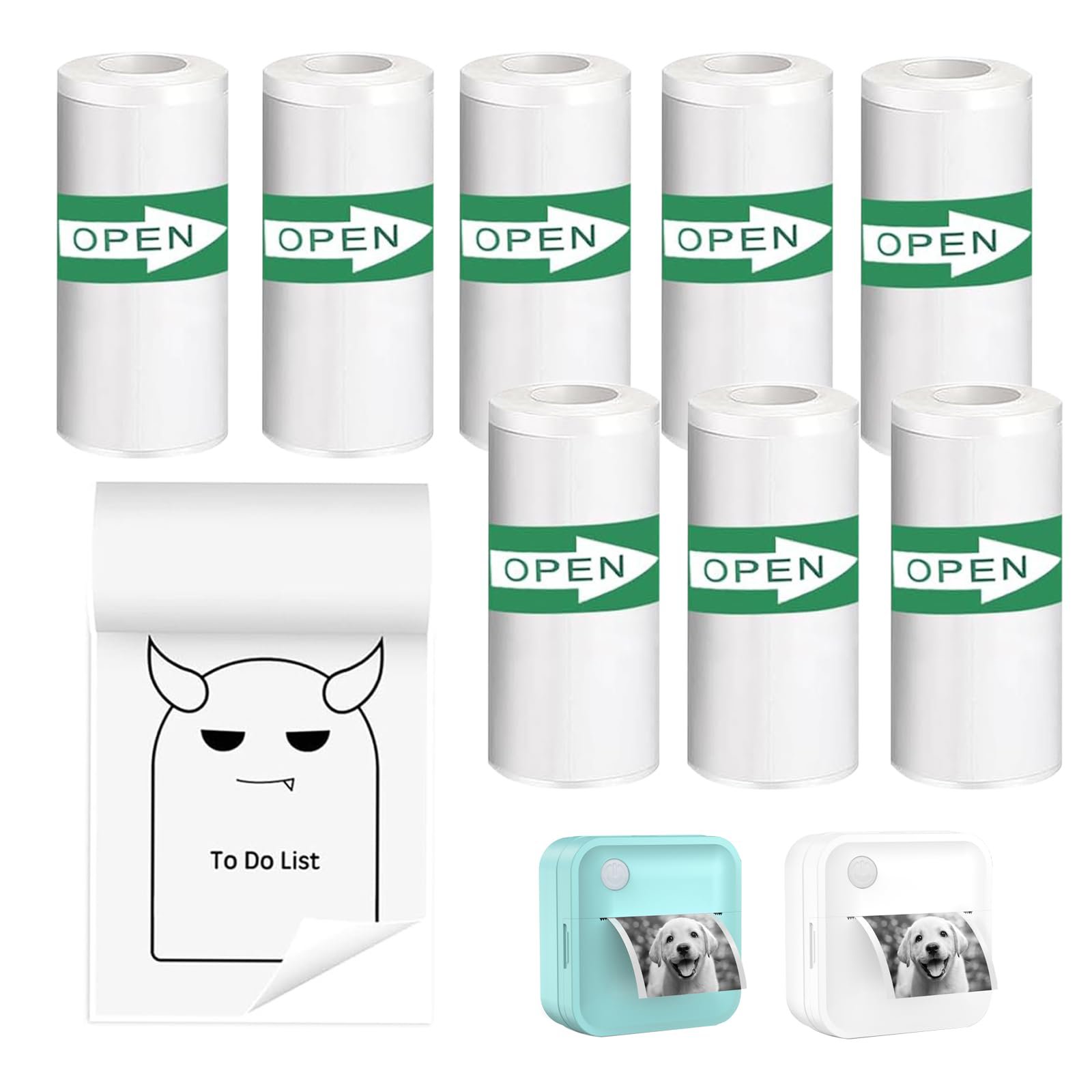 thermal label paper 2.5*3.8CM