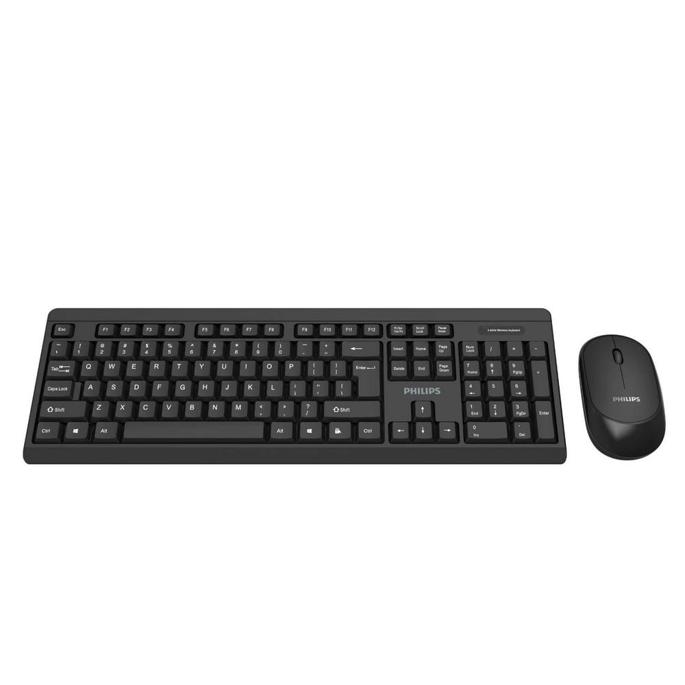 Mouse and Keyboard Wireless Silent Philips C602