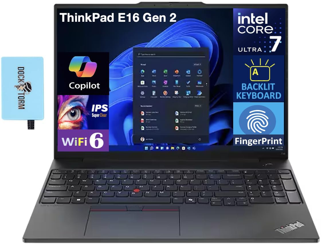 Lenovo ThinkPad E16 Gen 1 i7H-155th/16/512/Bag