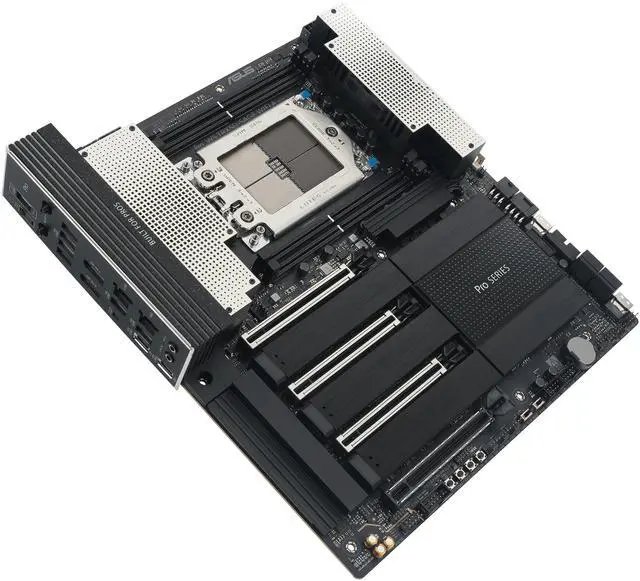 Asus Pro Pro WS TRX50-SAGE WIFI AMD TR5 CEB workstation motherboard, CPU and memory overclocking ready, robust 36 power-stage design