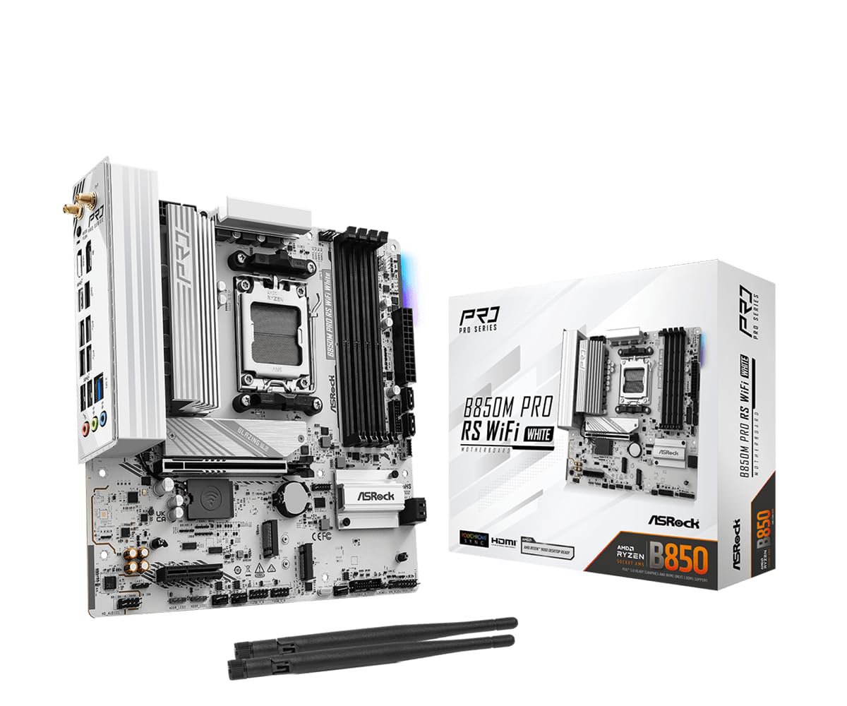 ASRock B850M Pro RS Micro-ATX AM5