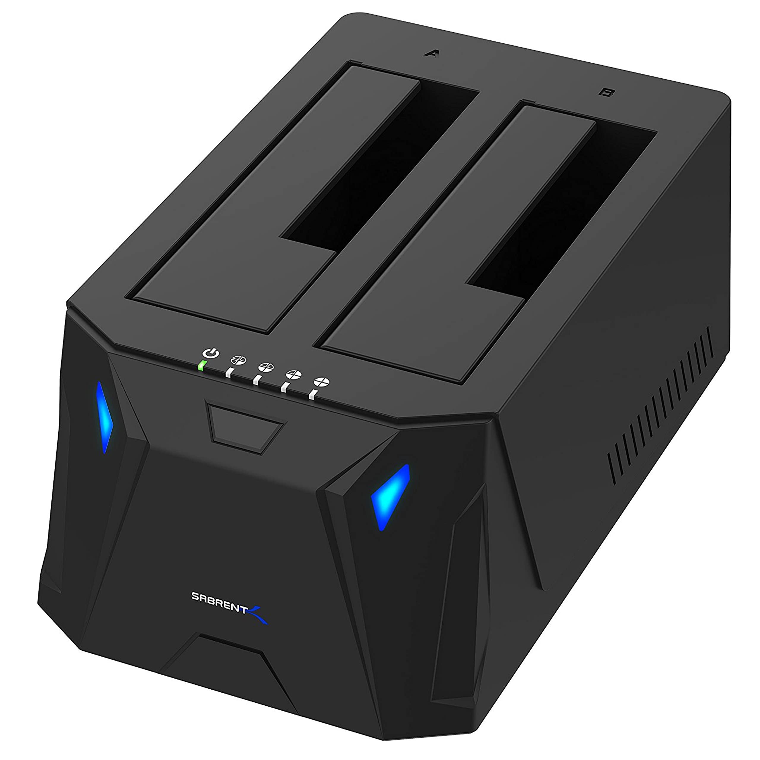 ORICO 5 Bay 3.5inch Hard Drive Enclosure USB 3.0 to SATA Magnetic Tool-Free External HDD Docking Station Case with 12V/6.5A Power Adapter