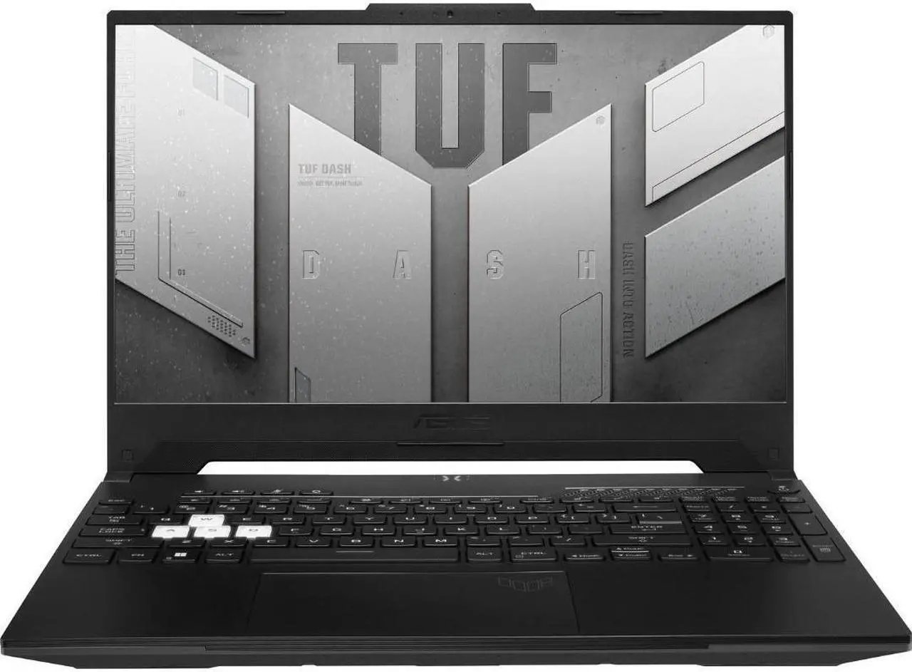 ASUS TUF Dash F15 FX517ZR, Intel Core i7-12650H, 16GB DDR5, 512GB NVMe SSD, GPU Not Working, 15.6" FHD IPS 144Hz - Used