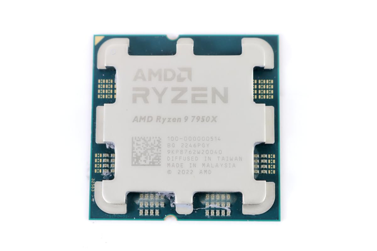 AMD Ryzen™ 9 9950X 16-Core, 32-Thread Unlocked Desktop Processor - Tray