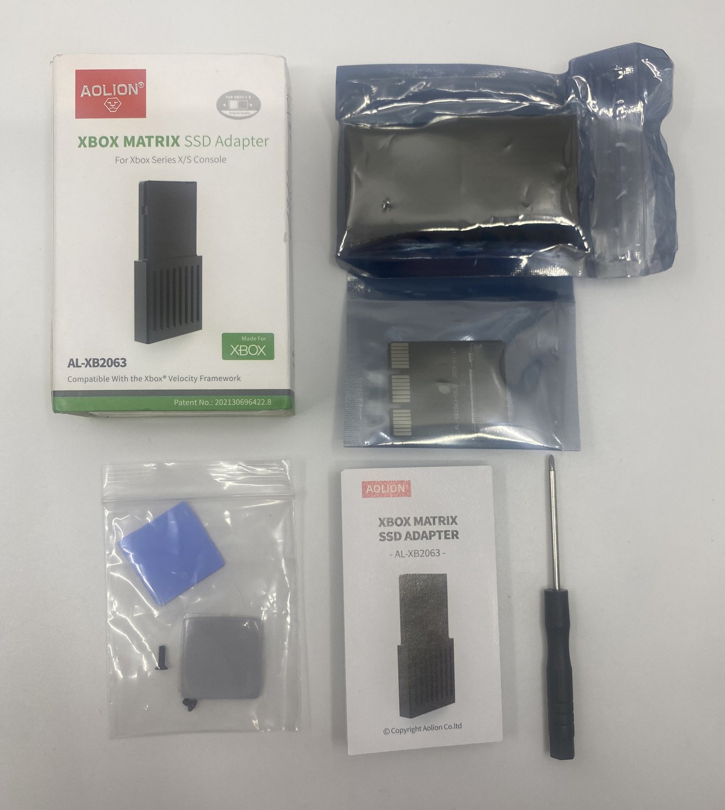 AOLION AL-XB2063 XBOX Matrix SSD Adapter for Series X/S Console