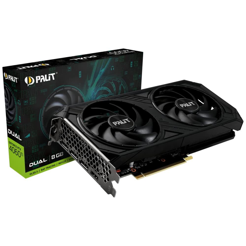 Palit GeForce RTX™ 4060 Ti Dual 8GB GDDR6