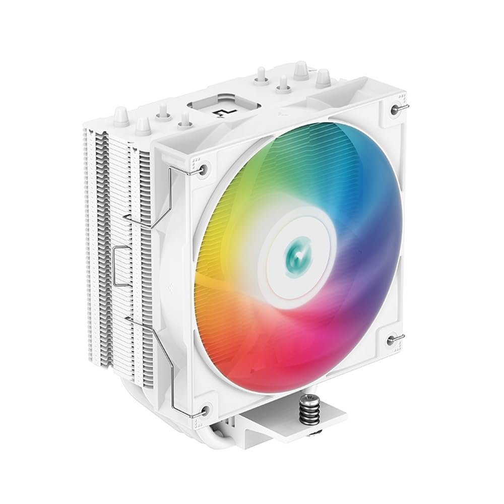 DeepCool AG400 Digital - Single-Tower ARGB CPU Cooler with A Temp Display - Black