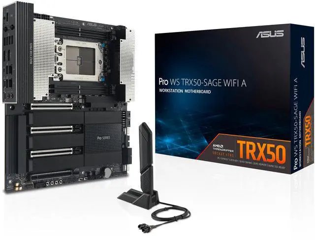 Asus Pro WS TRX50-SAGE WIFI AMD TR5 CEB workstation motherboard