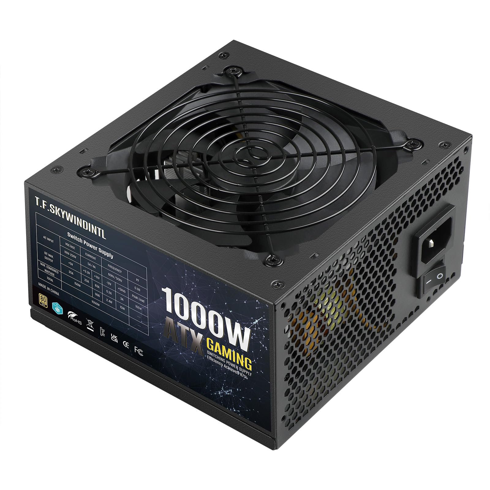 LOVINGCOOL LC-X1000 PC Case High Power 1000W High Quality 80 Plus Gold Full Modular Computer ATX PSU