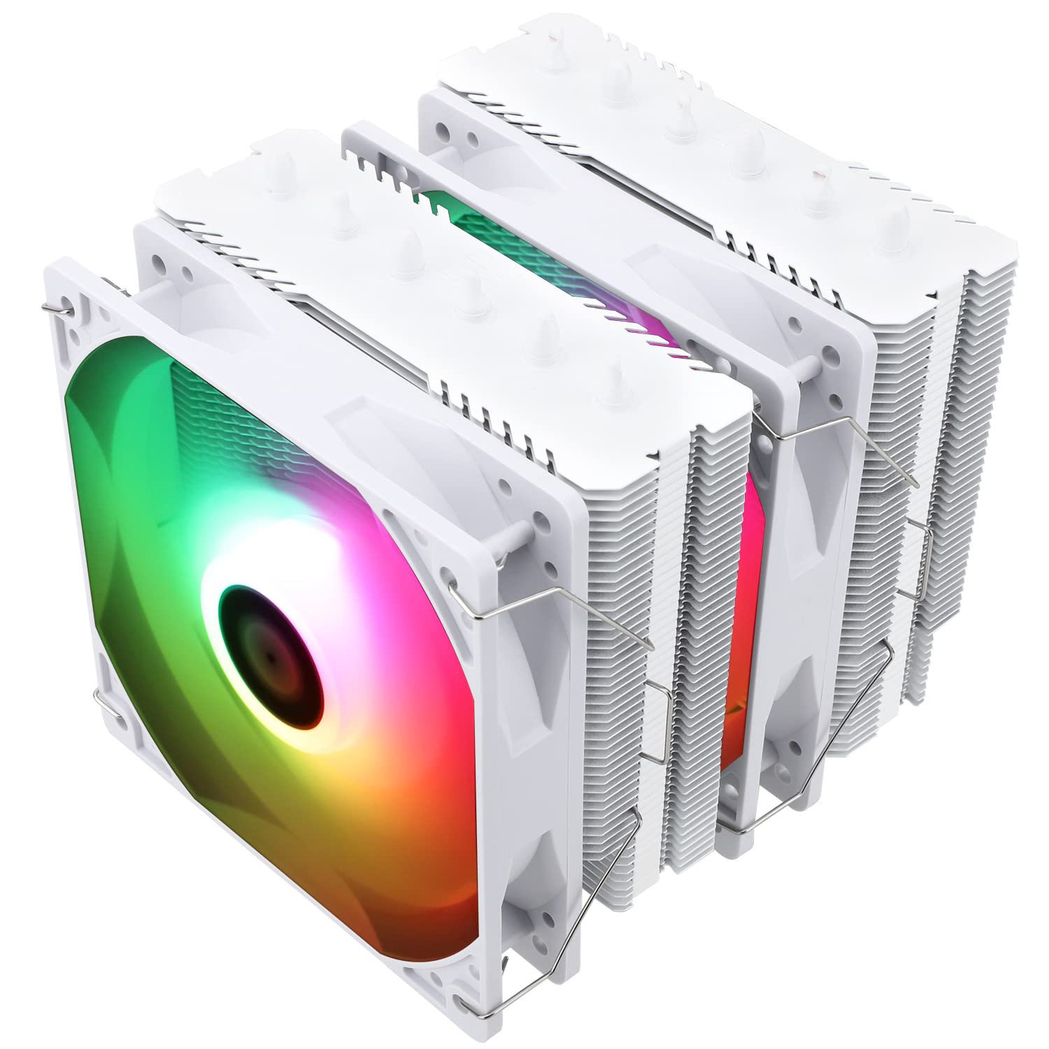 DeepCool Gammaxx Series AG400 V5 120mm LED CPU Cooler ARGB White