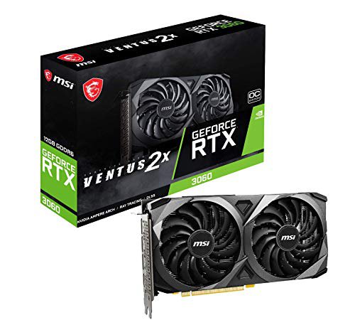 MSI GeForce RTX 3060 Ventus 2X 12G OC Graphics Card