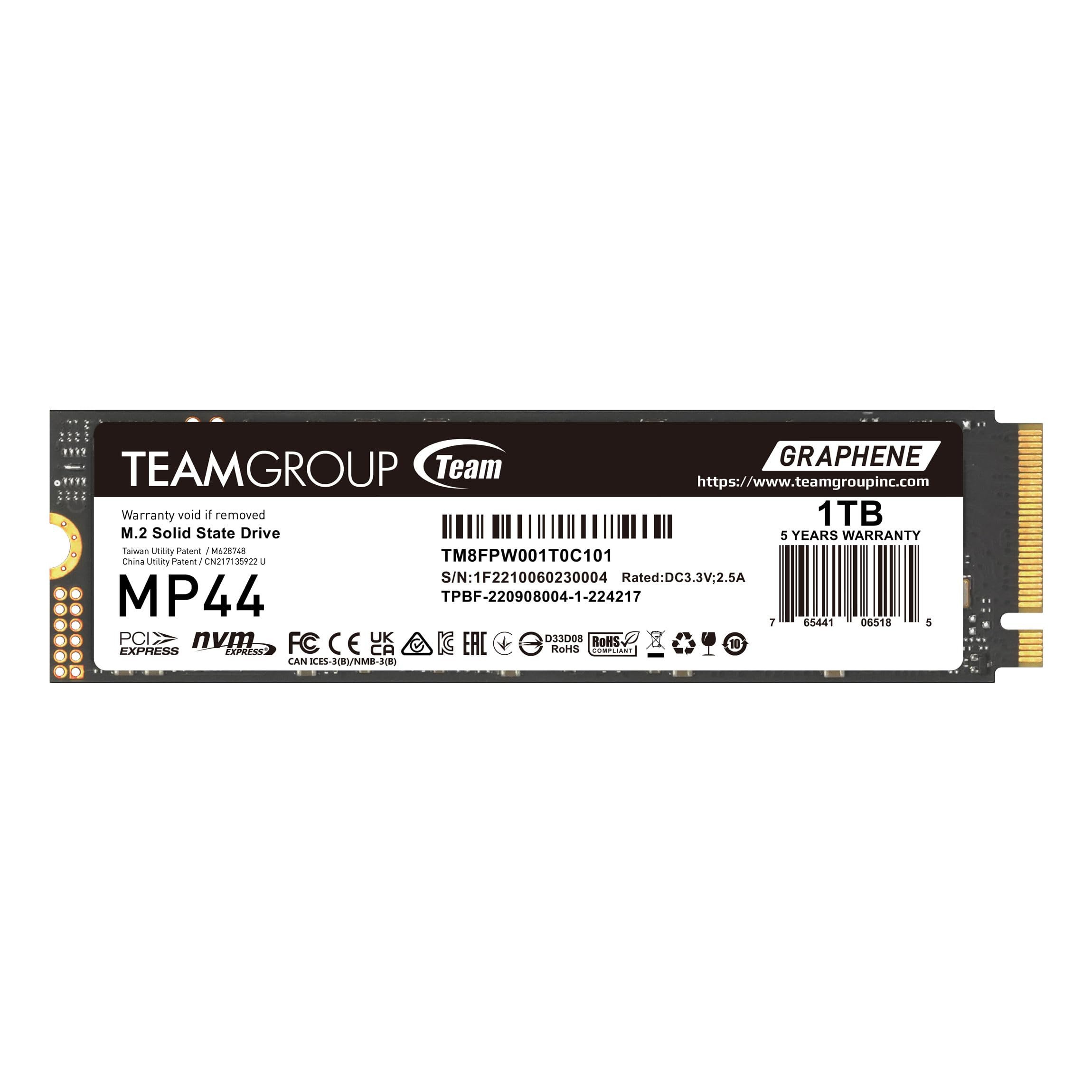 TEAMGROUP MP44Q 1TB SSD NVMe