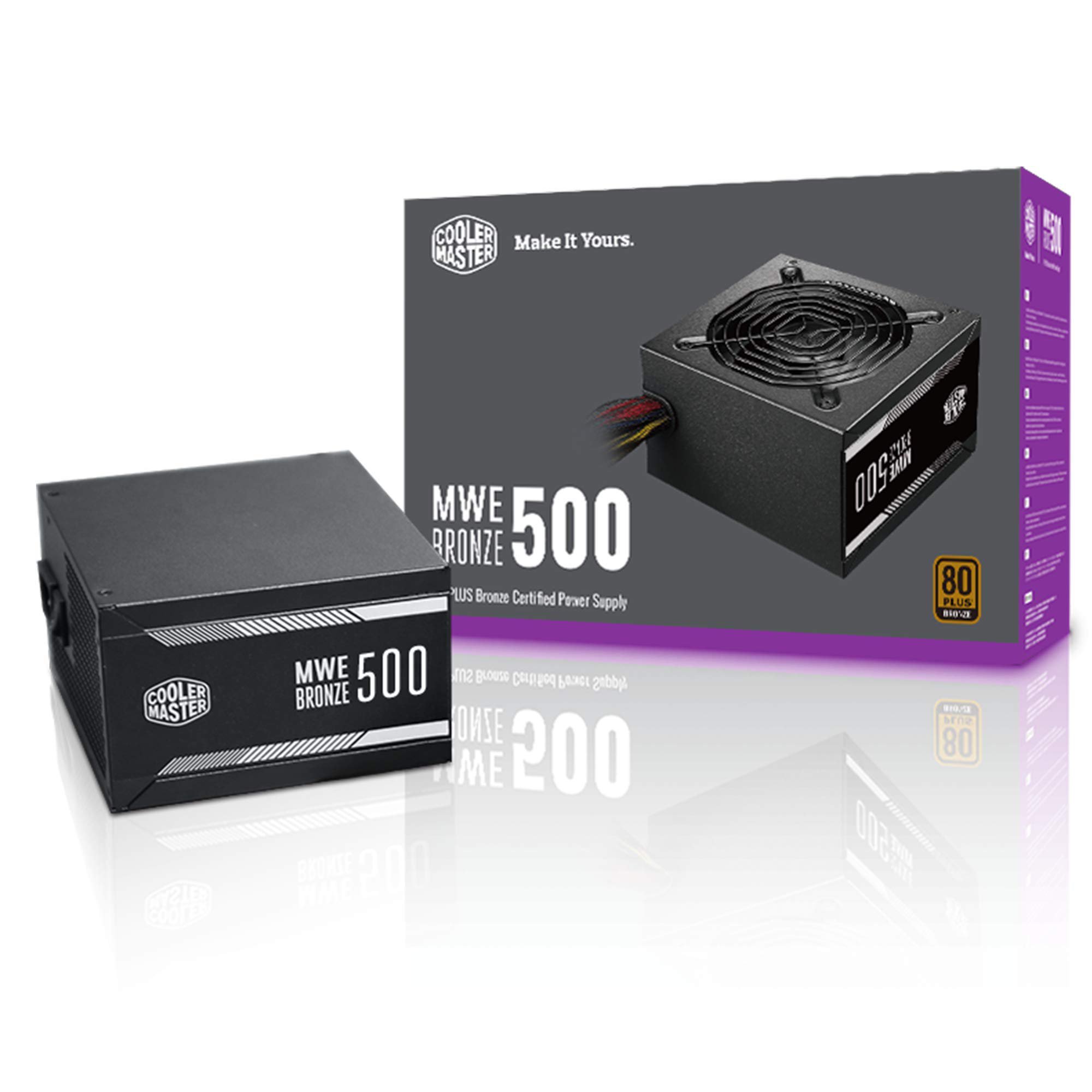 Cooler Master MWE 80Plus White 750W 230V 80Plus Single +12V Rail Silent Mode DC-to-DC Power Supply