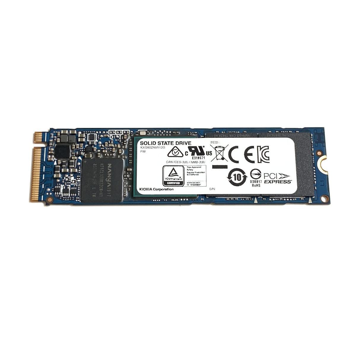 KIOXIA KBG50ZNT512G 512GB SSD NVMe GEN4x4 - Tray
