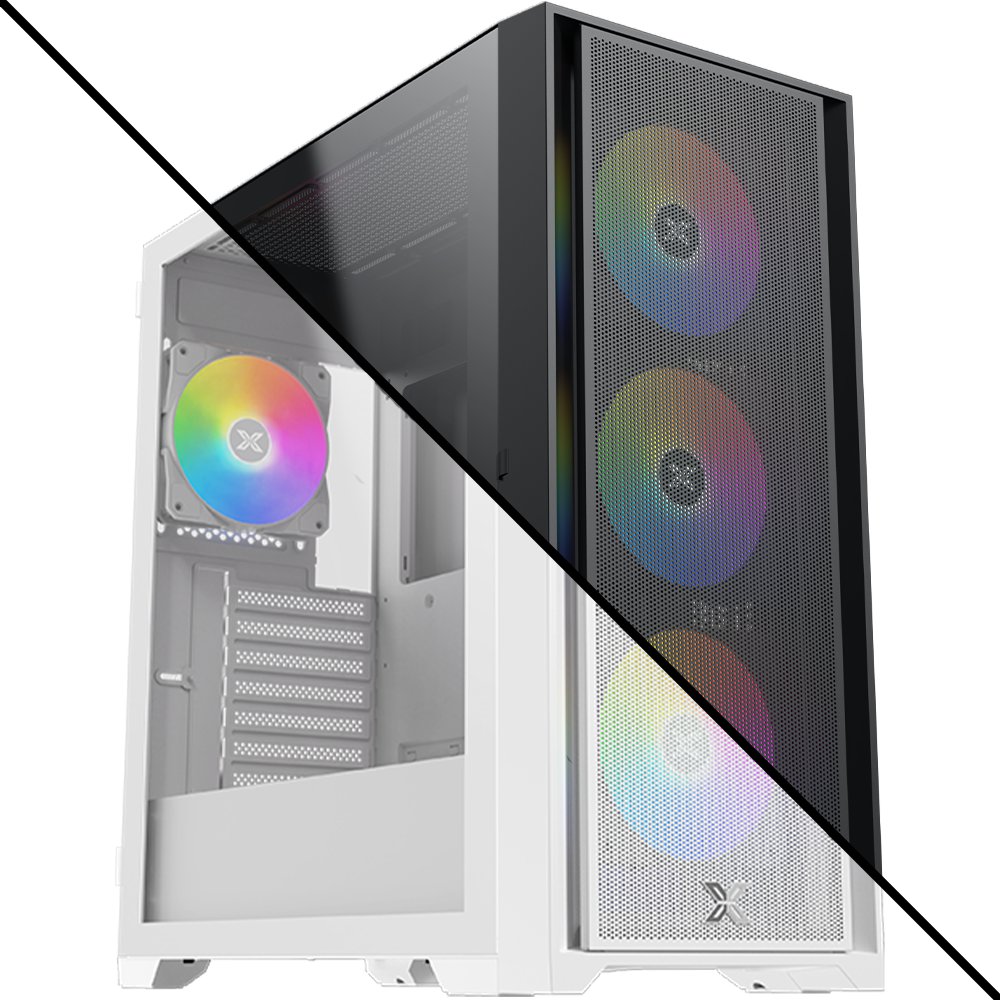 Xigmatek Master X II Arctic E-ATX Mid Tower PC Case
