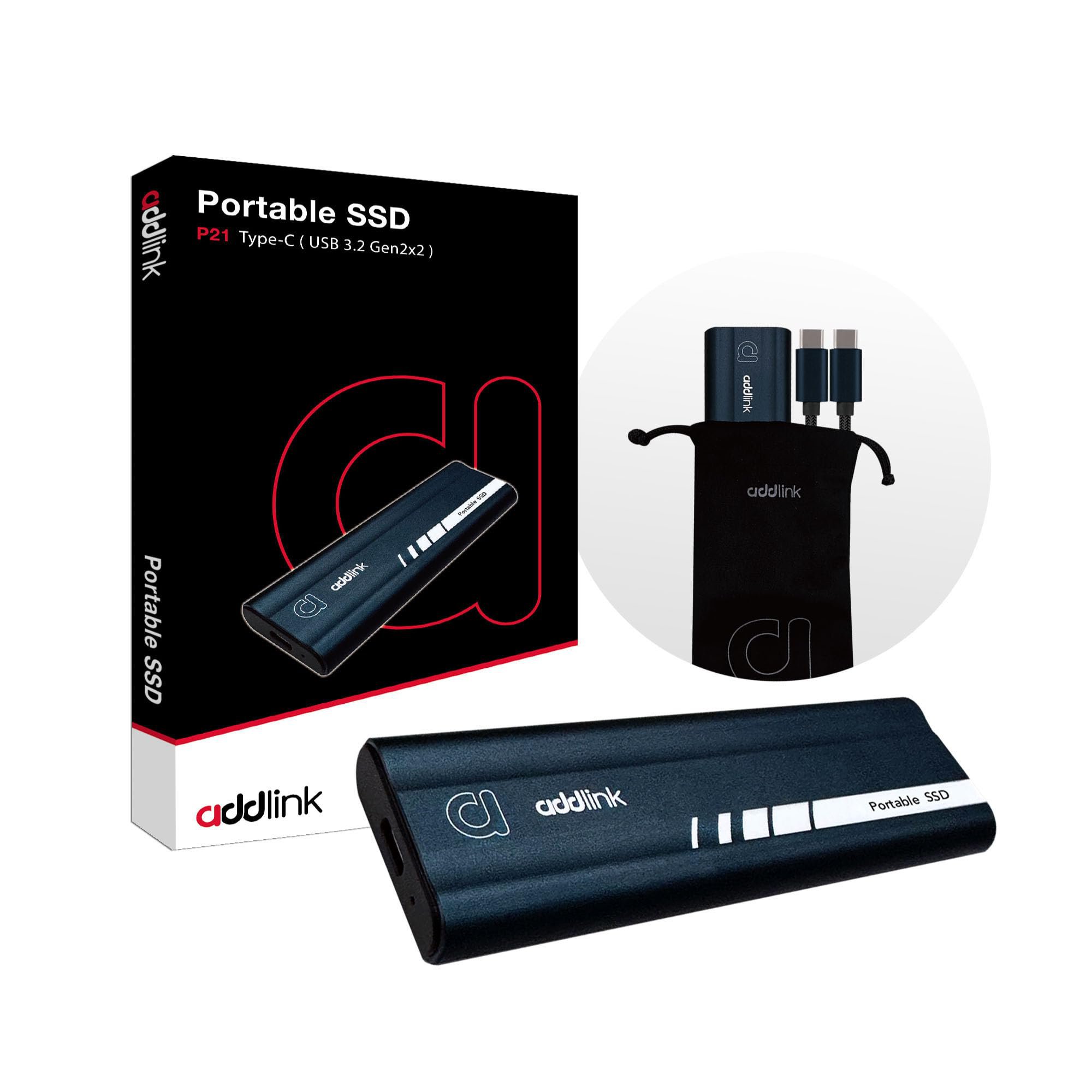 TEAMGROUP T Force MP33 PRO 2TB Compatible With Both USB Type-C and Type-A External Portable SSD