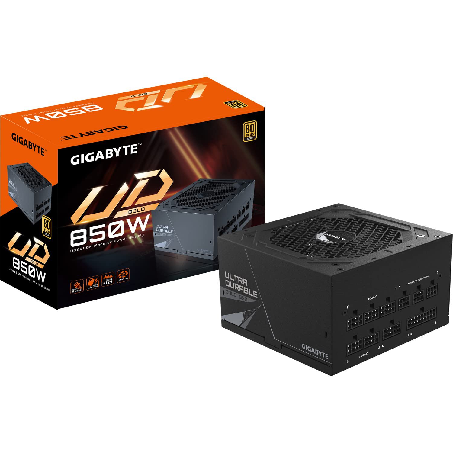 Gigabyte UD850GM 850W 80 Plus Gold Certified Fully Modular Power Supply