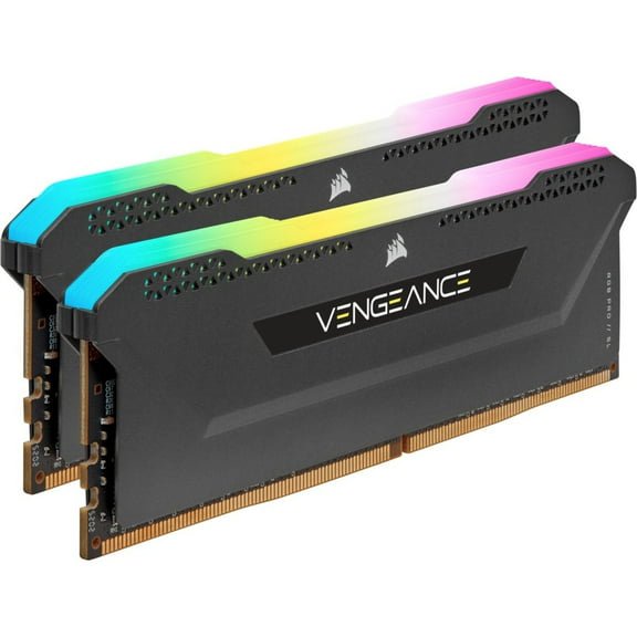 Corsair VENGEANCE RGB PRO SL 32GB (2x16GB) DDR4 DRAM 3200MHz - Black