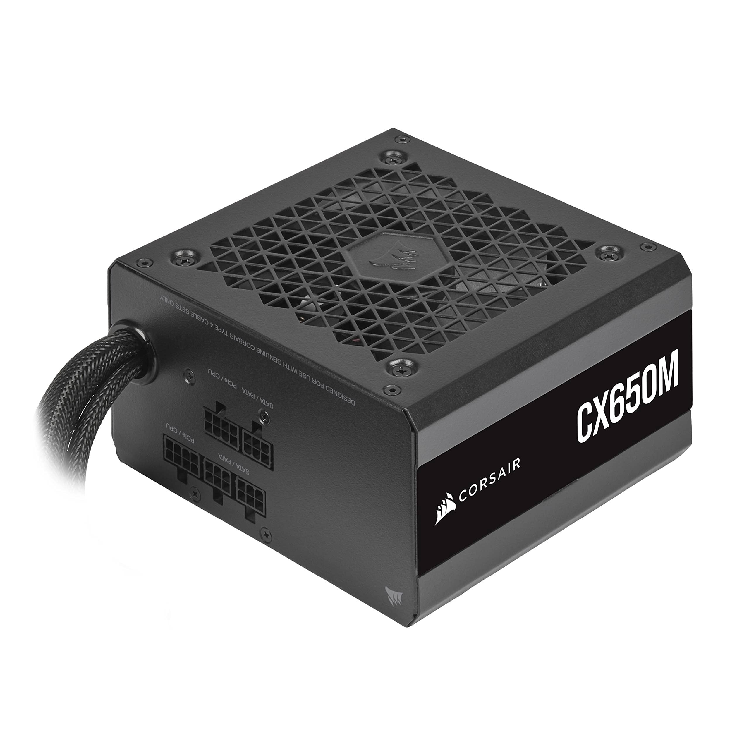 Corsair TX650M (650W, Gold, Semi-Modular, Compact)