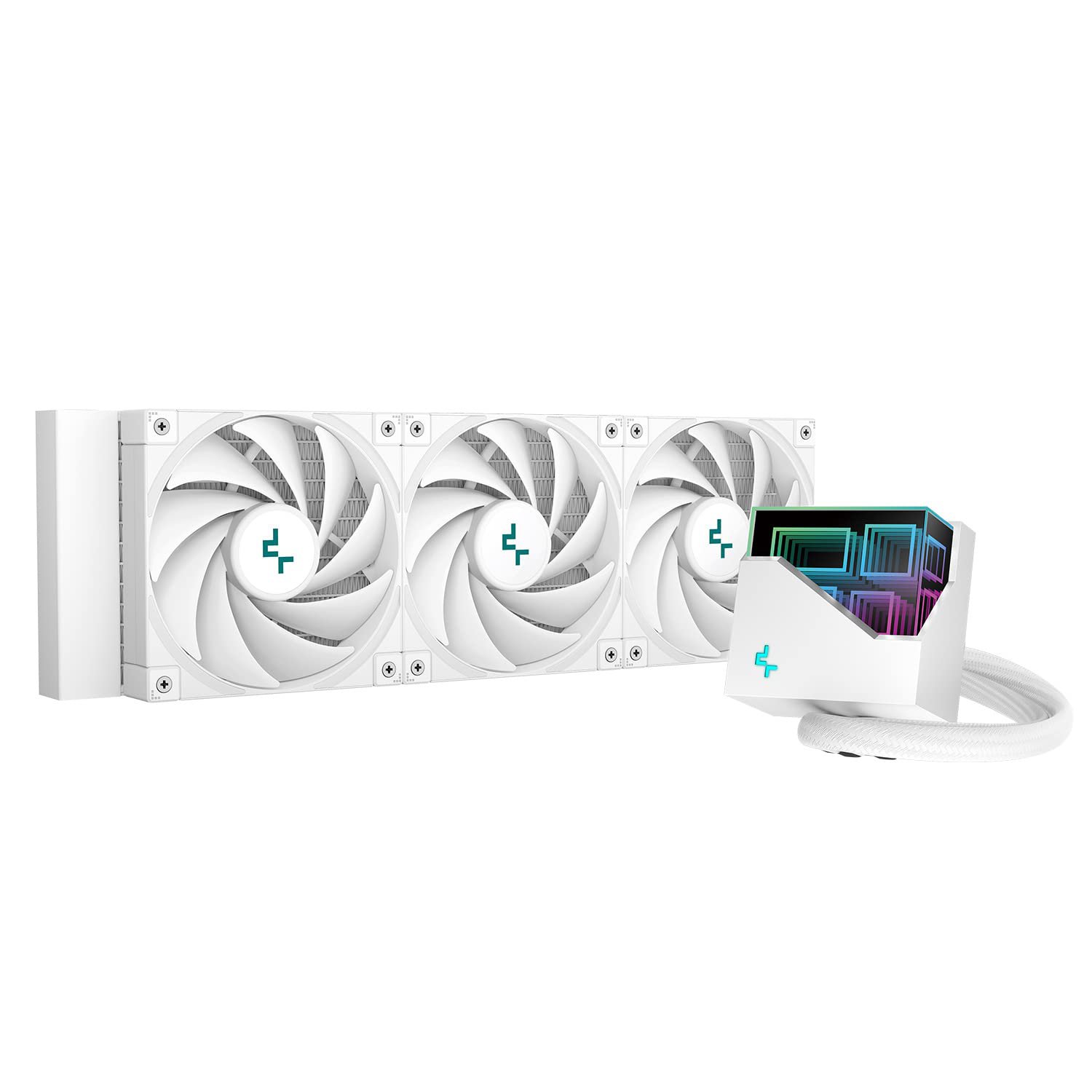 DeepCool LT720 Liquid Cooler 360mm Multidimensional Infinity Mirror ARGB Block