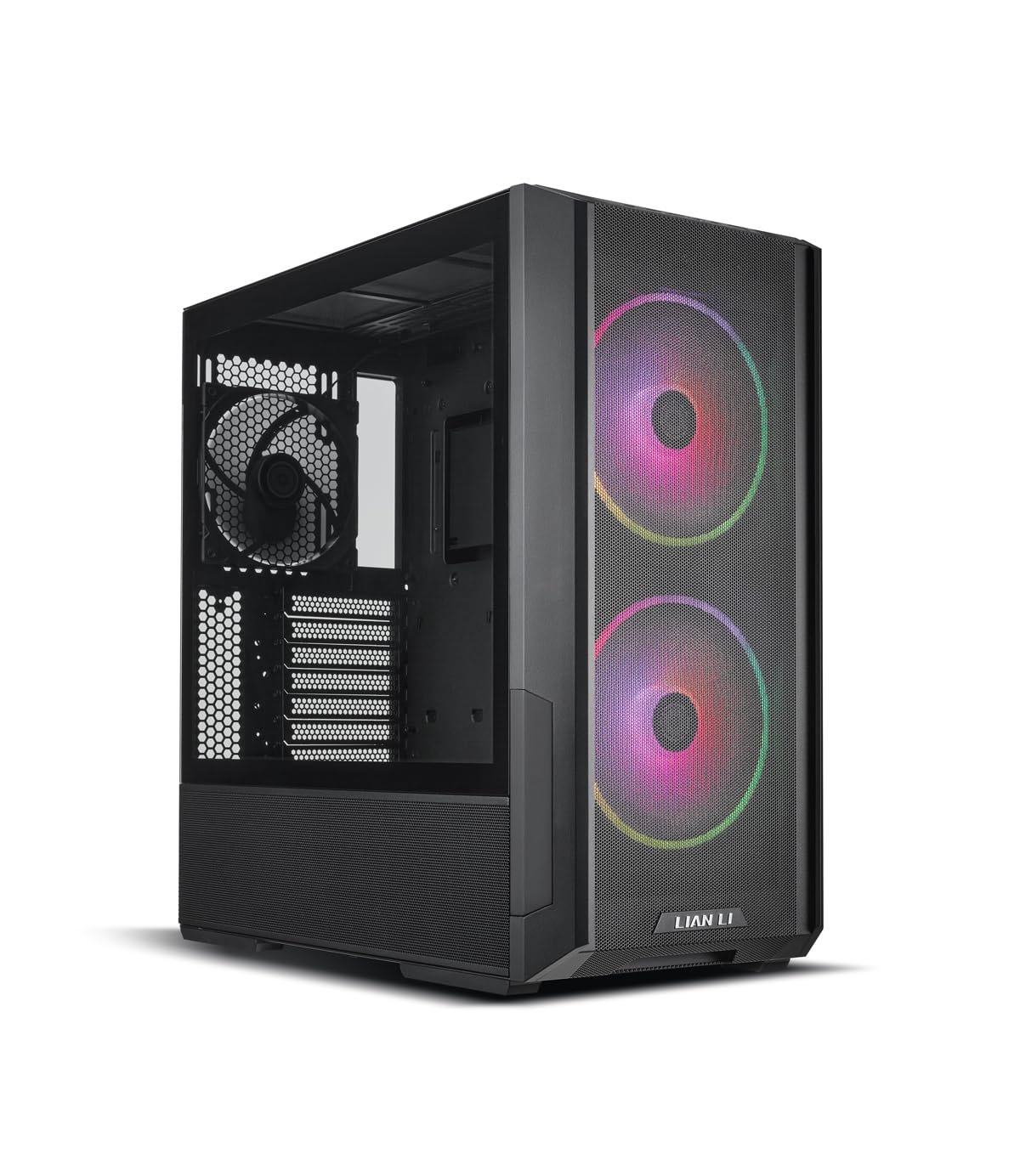 Lian Li Lancool-216RX E-ATX PC Case, Airflow Focus RGB Gaming Computer Case with All-Around Mesh Panels - Black