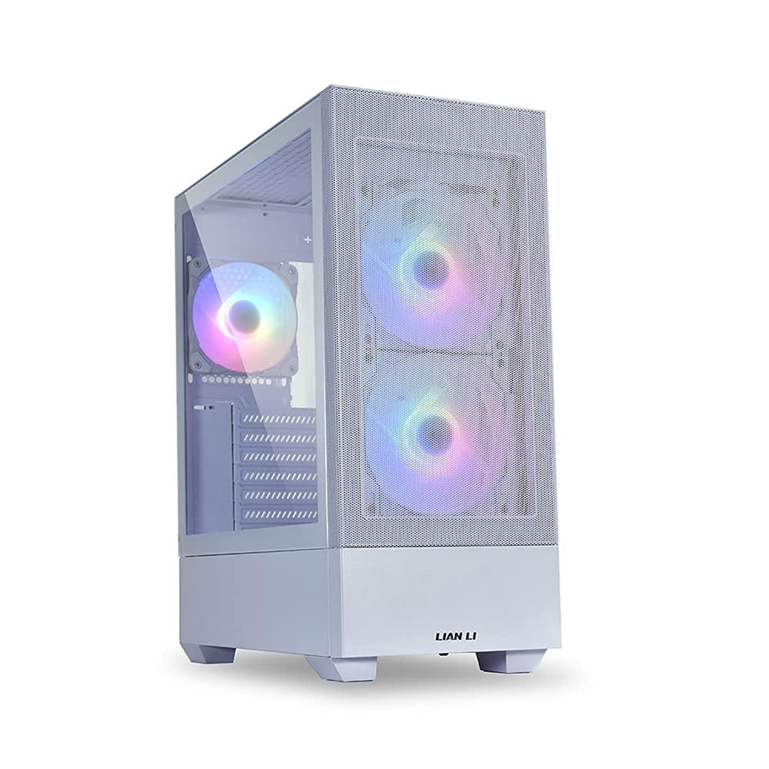 Lian Li Lancool-205 Mesh C Airflow ATX PC Gaming Case Mesh Panel - White