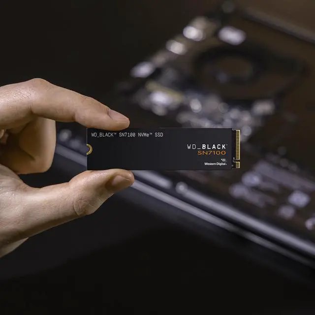 WD_BLACK SN7100 1TB NVMe I - Gen4 PCIe, M.2 2280, Up to 7,250 MB/s