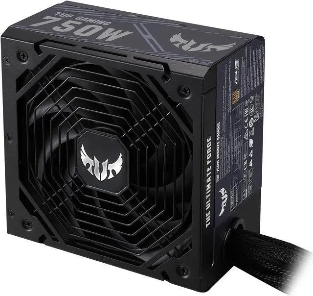 ASUS TUF Gaming 750B Bronze 750W PSU, Dual Ball Fan Bearings, 80 Plus Bronze Certification, 80cm 8 pin CPU Connector