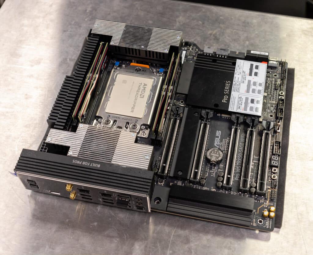 Workstation PC — Ryzen Threadripper 7980X · 1TB DDR5 RAM · RTX OC 5090 32GB · 8TB NVMe SSD