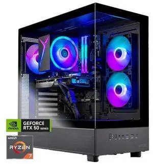 Gaming PC — Ryzen 7 7700 · 32GB DDR5 RAM · RTX 4060 8GB · 1TB NVMe SSD