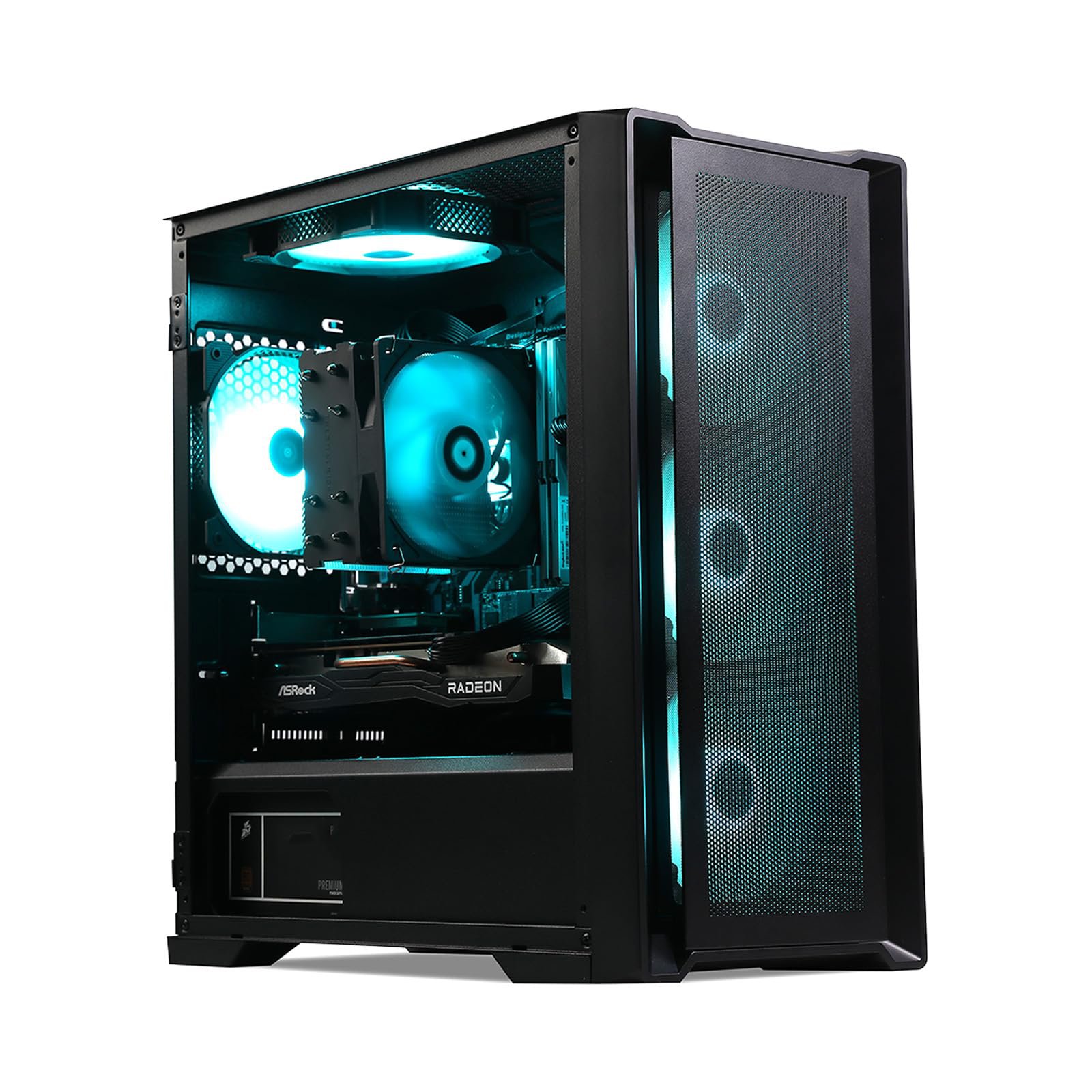 Gaming PC — Ryzen 7 9800X3D · 16GB DDR5 RAM · RTX 4070 SUPER 12GB · 1TB NVMe SSD