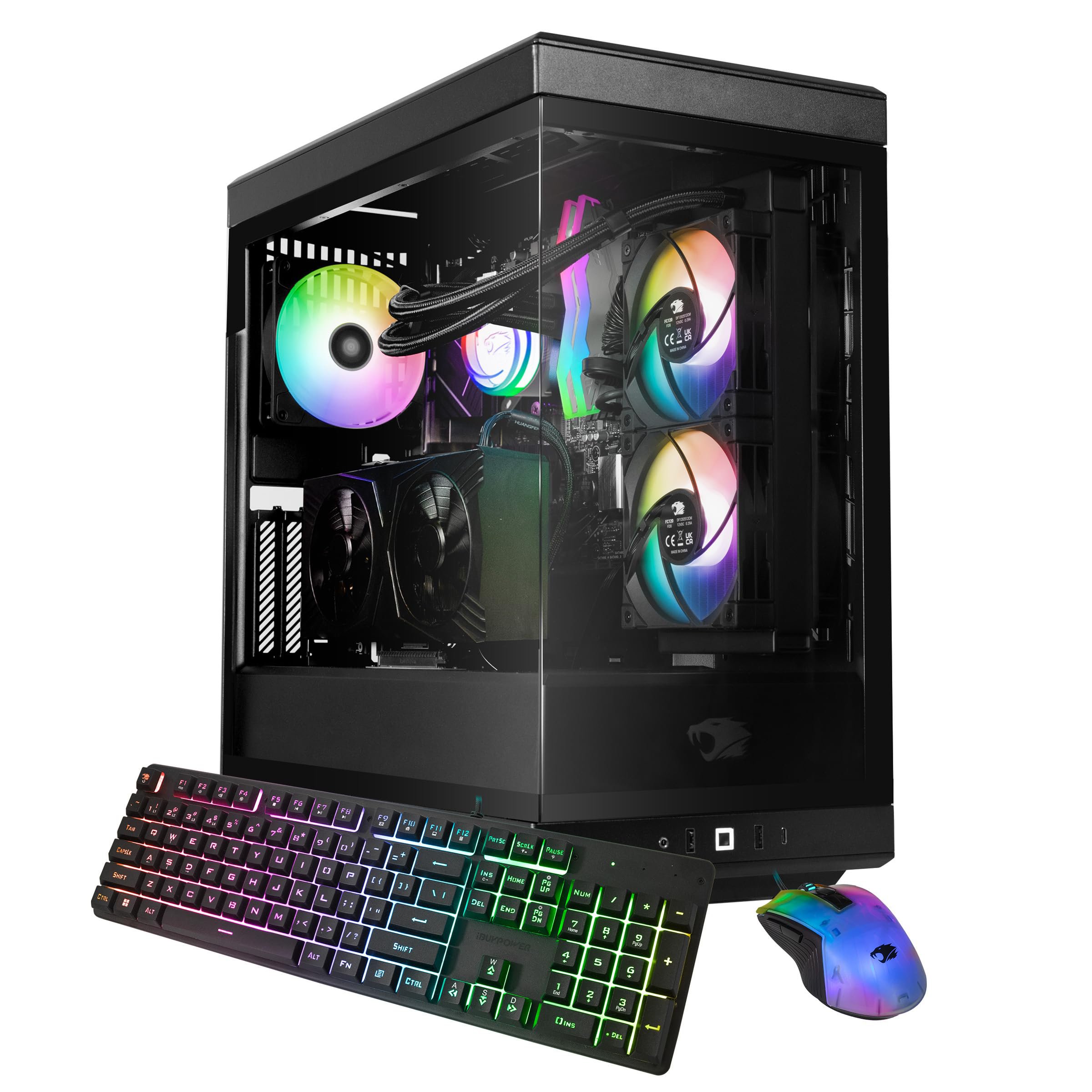 Gaming PC — Ryzen 7 9800X3D · 32GB DDR5 RAM · RTX 4060 Ti 8GB · 1TB NVMe SSD