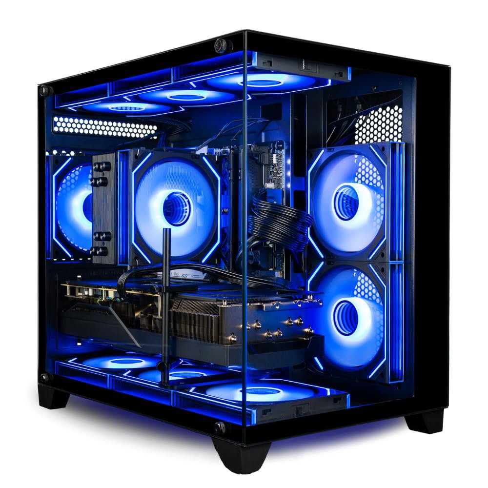 Gaming PC — Ryzen 7 9800X3D · 32GB DDR5 RAM · RX 9070 XT OC 16GB · 1TB NVMe SSD