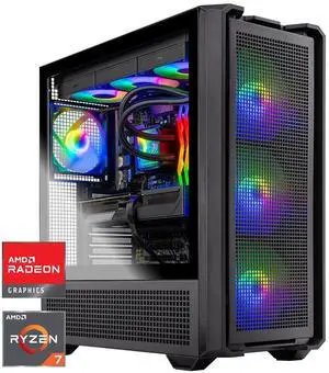 Gaming PC — Ryzen 7 7800X3D · 16GB DDR5 RAM · RX 7800 XT OC 16GB · 1TB NVMe SSD