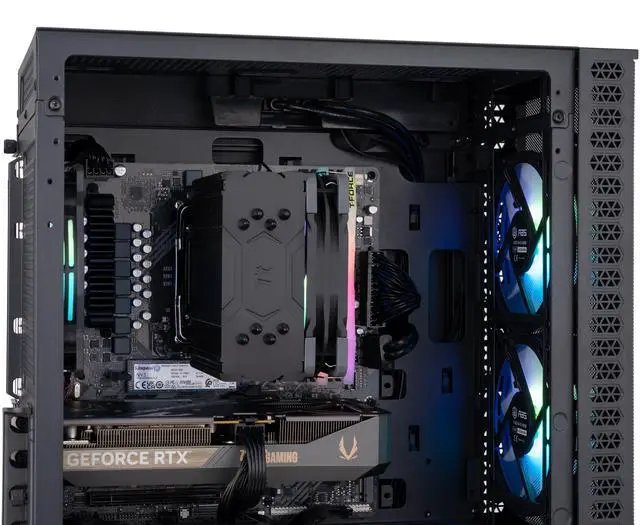 Gaming PC — Ryzen 7 9700X · 16GB DDR5 RAM · RTX 5060 OC 8GB · 1TB NVMe SSD