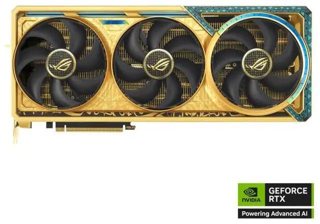 Asus ROG Astral GeForce RTX 5080 16GB Dhahab CORE OC Edition