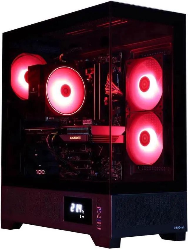Gaming PC — Ryzen 5 9600X · 32GB DDR5 RAM · RTX 5060 OC 8GB · 1TB NVMe SSD