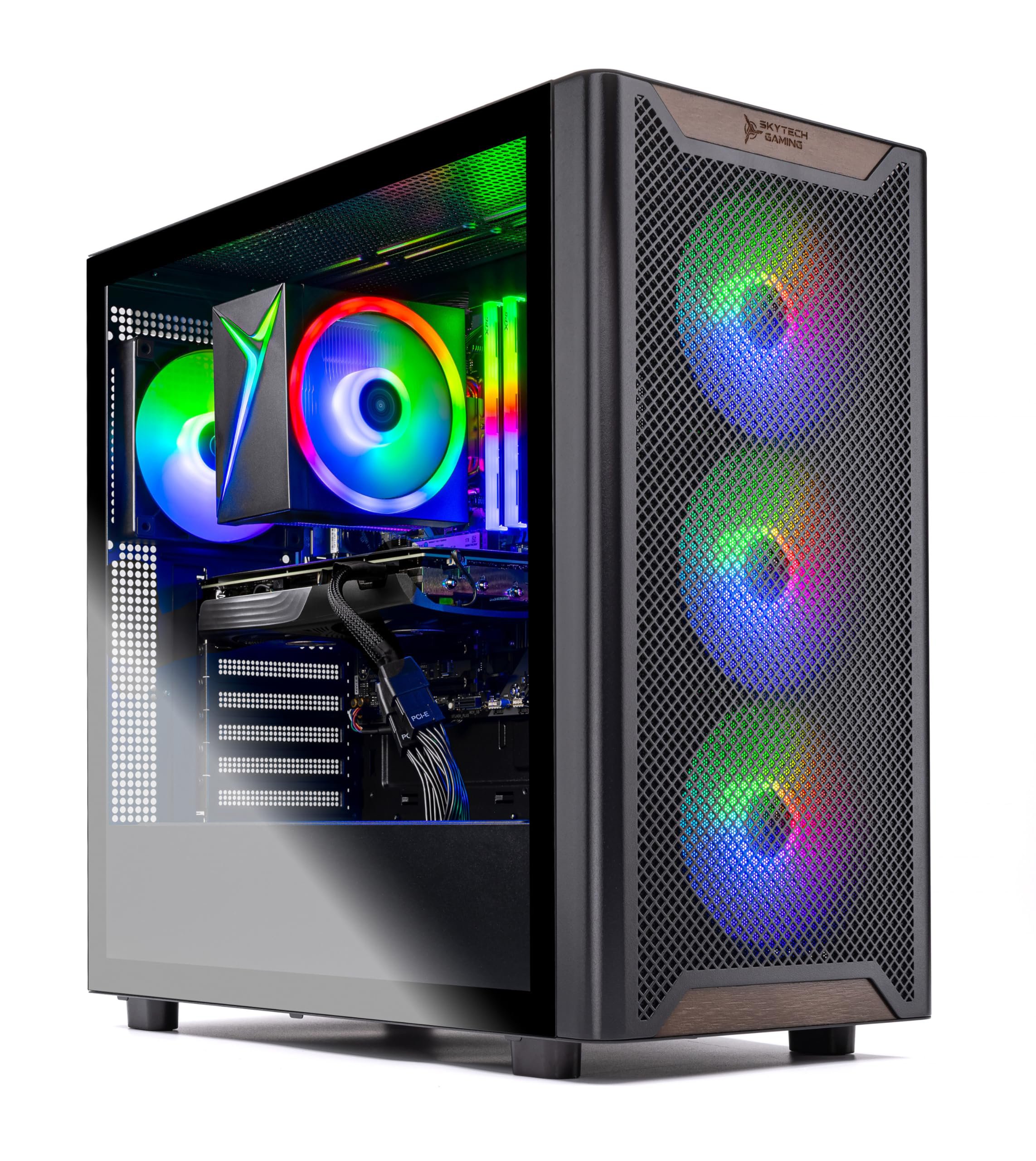 Gaming PC — Ryzen 7 9700X · 32GB DDR5 RAM · RX 7700 XT OC 12GB · 1TB NVMe SSD