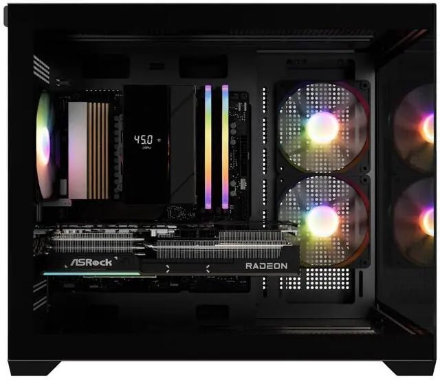 Gaming PC — Core i5-14400F · 16GB DDR5 RAM · RX 9060 XT OC 16GB · 1TB NVMe SSD