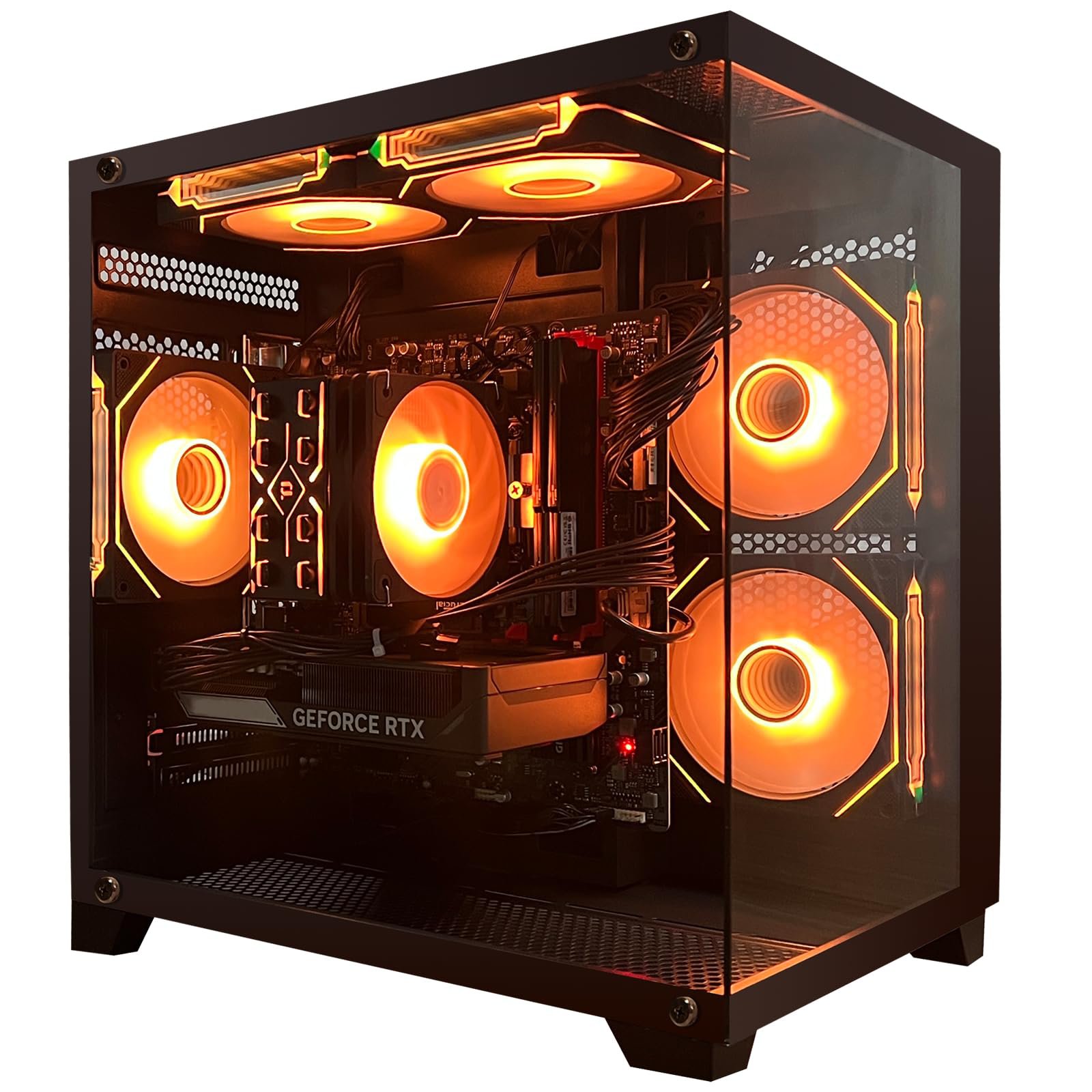 Gaming PC — Core i5-14400F · 32GB DDR4 RAM · RTX 5060 OC 8GB · 1TB NVMe SSD