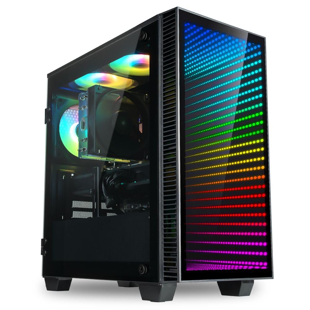 Gaming PC — Ryzen 7 5700X · 32GB DDR4 RAM · RTX 5060 Ti OC 16GB · 1TB NVMe SSD