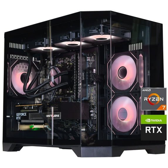 Gaming PC — Ryzen 7 5700X · 32GB RAM DDR4 · RX 7800 XT OC 16GB · 1TB NVMe SSD