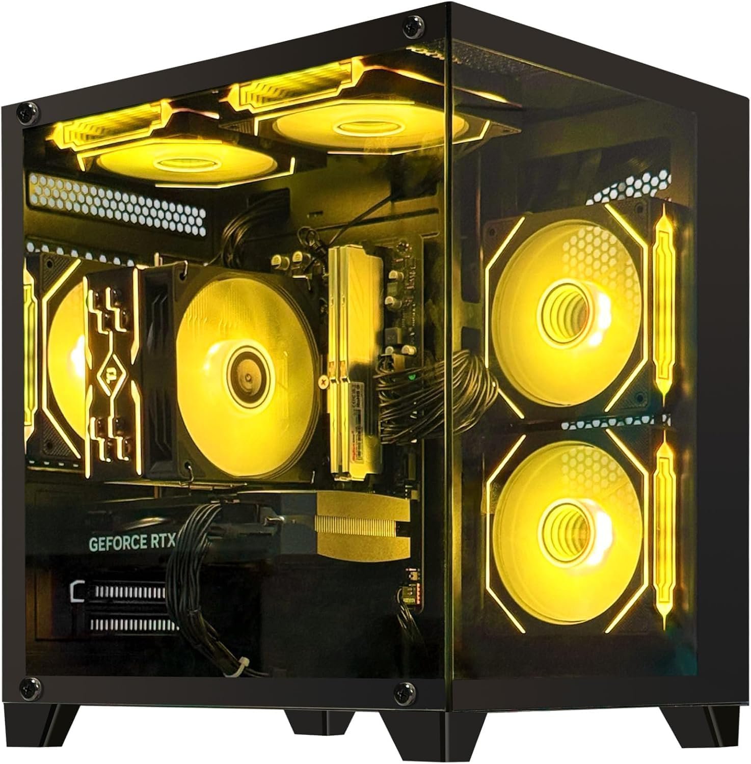 Gaming PC — Core i9-14900K · 32GB RAM DDR5 · RX 9070 OC 16GB · 1TB NVMe SSD