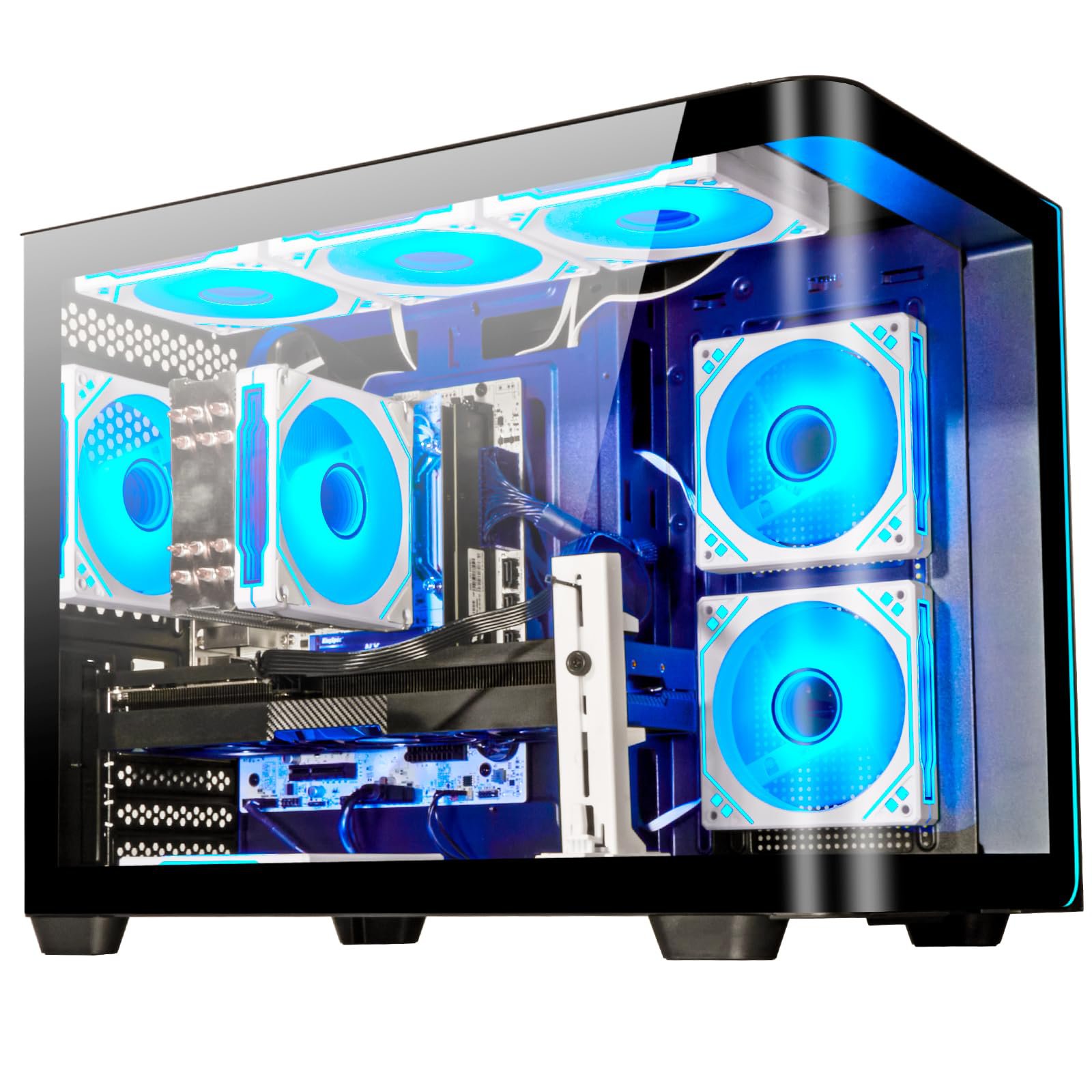 Gaming PC — Core i9-14900K · 16GB RAM DDR4 · RTX 5060 OC 8GB · 1TB NVMe SSD