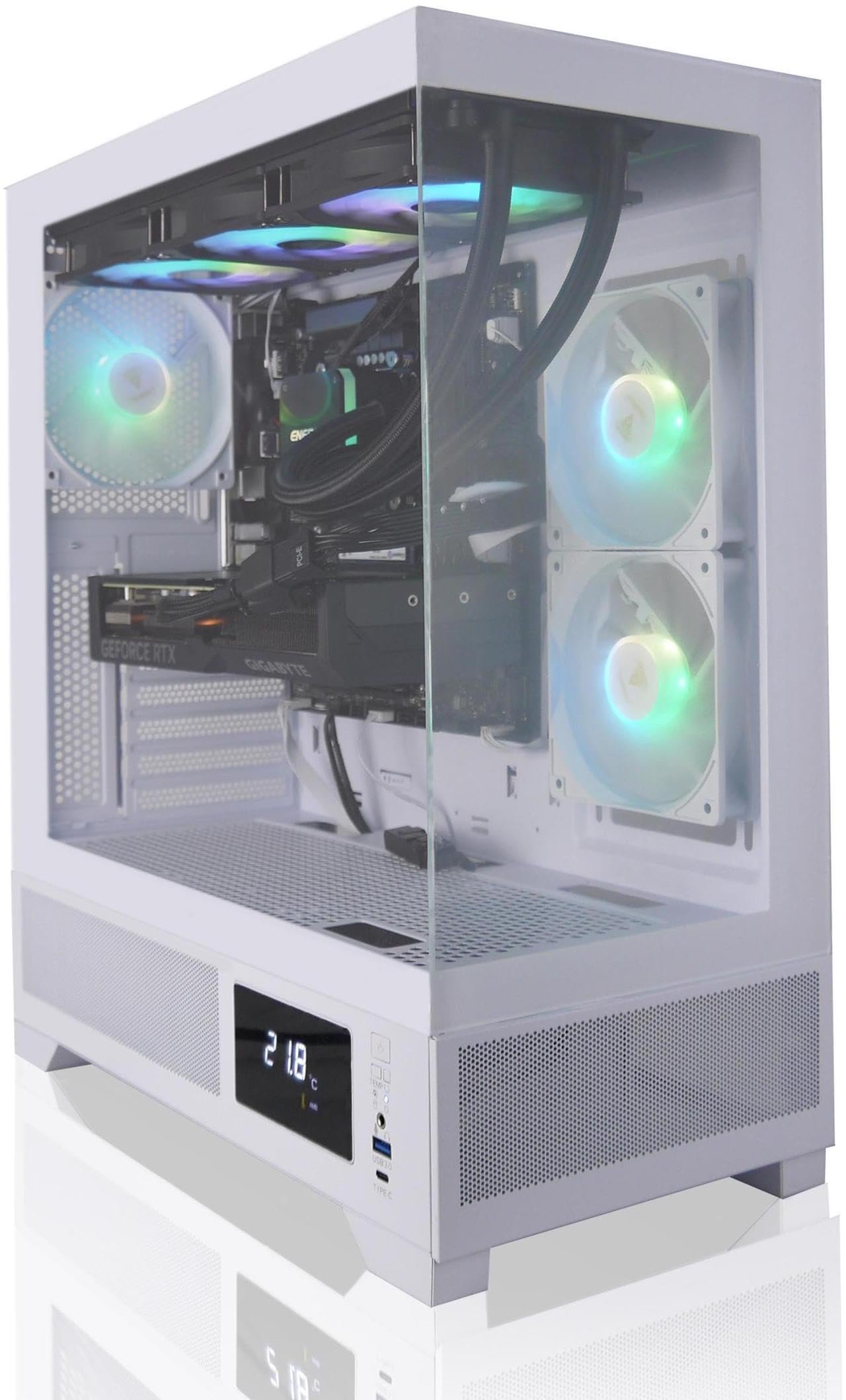Gaming PC — Core i7-12700KF · 16GB RAM DDR5 · RX 9070 OC 16GB · 1TB NVMe SSD