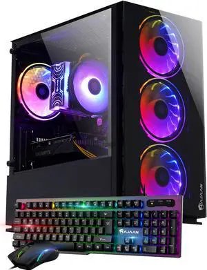 Gaming PC — Ryzen 5 5600X · 32GB RAM 3600MHz · GTX 1650 4GB · 512GB NVMe SSD